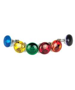 BOMBILLA PLANA R80 E27 COLOR AMARILLO 60W SICODELICO FIESTA DISCO LAMPARA BD1611